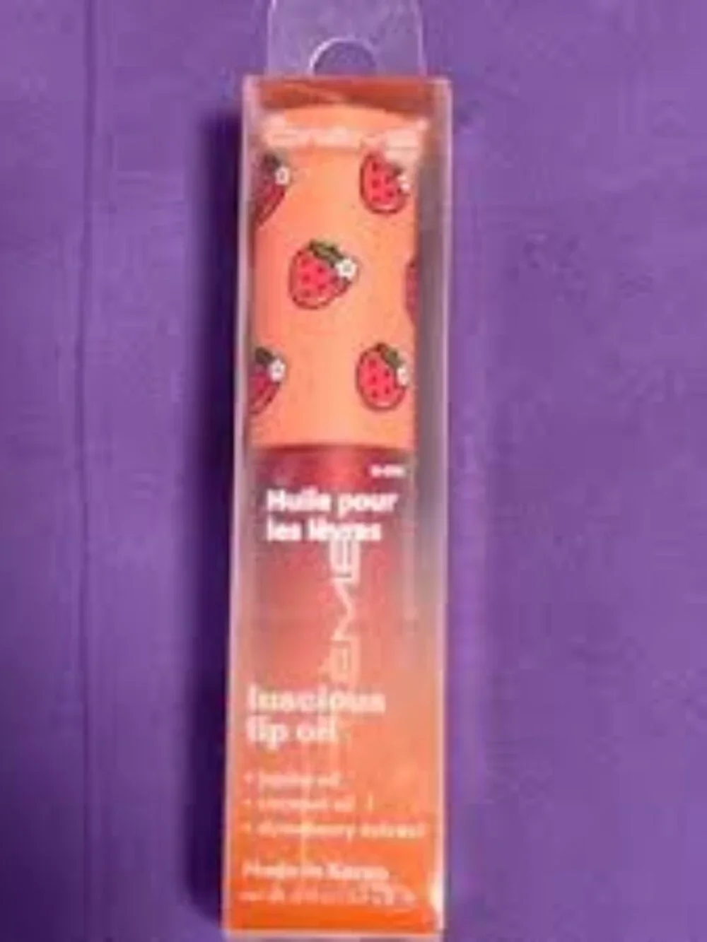 NWT- The Crème Shop Luscious Lip Oil in the Strawberry Jelly